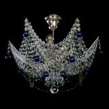 Люстра Элина №2 сине-зеленая в Симферополе