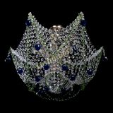 Люстра Элина №2 сине-зеленая в Симферополе