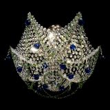 Люстра Элина №2 сине-зеленая в Симферополе