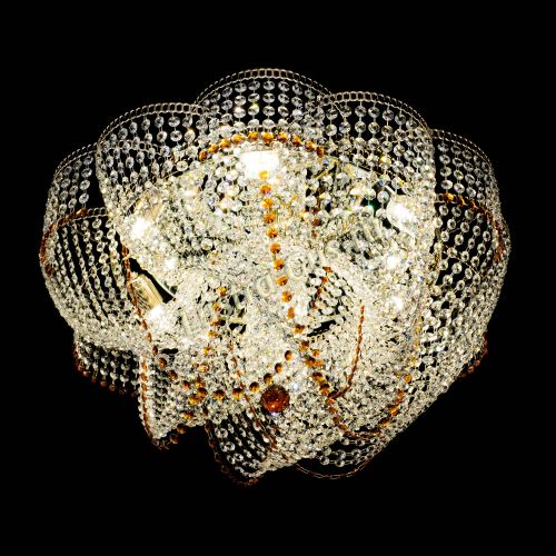 Люстра Есения чайная в Симферополе Гусь Хрустальный