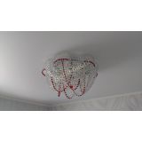 Люстра Есения красная в Симферополе