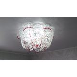 Люстра Есения красная в Симферополе