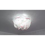 Люстра Есения красная в Симферополе