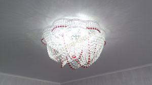 Люстра Хрустальная Волна в Симферополе отзыв и фото покупателя