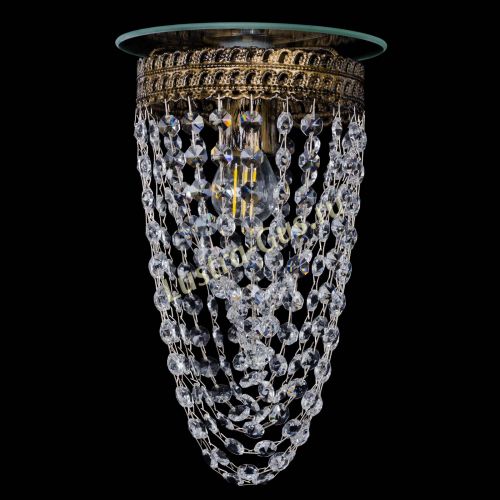 Люстра Флоренция №1 Водоворот под бронзу в Симферополе Гусь Хрустальный