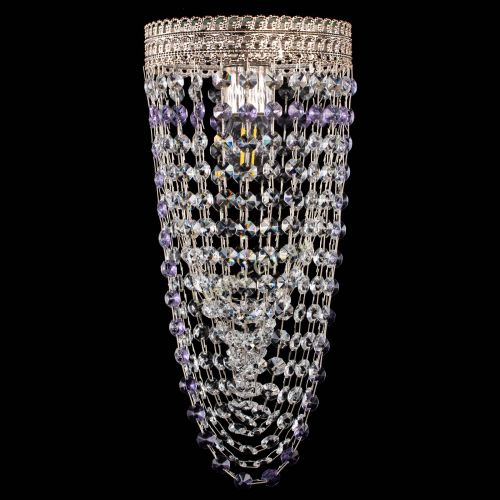 Люстра Флоренция №1 Водоворот фиолетовая в Симферополе Гусь Хрустальный