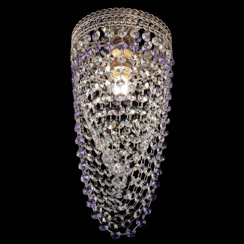 Люстра Флоренция №1 Водоворот фиолетовая в Симферополе Гусь Хрустальный