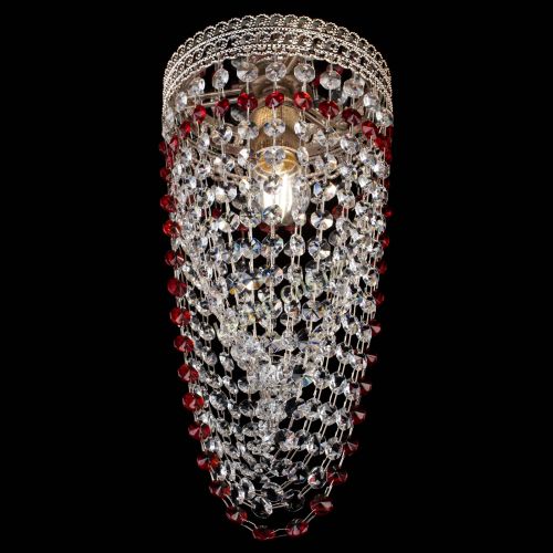 Люстра Флоренция №1 Водоворот красная в Симферополе Гусь Хрустальный