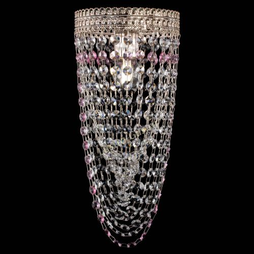 Люстра Флоренция №1 Водоворот розовая в Симферополе Гусь Хрустальный