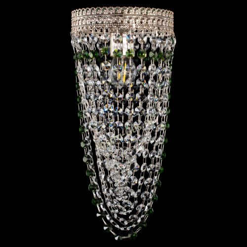 Люстра Флоренция №1 Водоворот зеленая в Симферополе Гусь Хрустальный