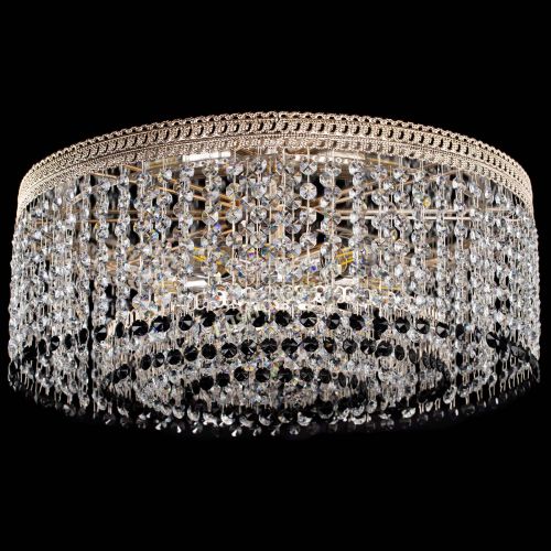 Люстра Флоренция капель оптикон черная в Симферополе Гусь Хрустальный