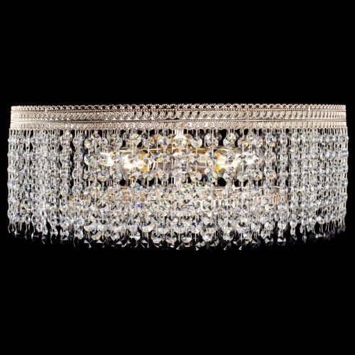 Люстра Флоренция капель оптикон черная в Симферополе Гусь Хрустальный