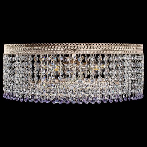 Люстра Флоренция капель оптикон фиолетовая в Симферополе Гусь Хрустальный