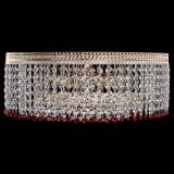 Люстра Флоренция капель оптикон красная в Симферополе