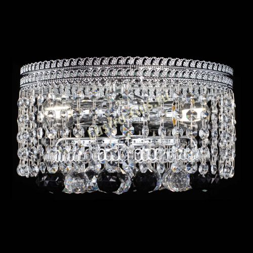 Люстра Флоренция шар №2 черная в Симферополе Гусь Хрустальный