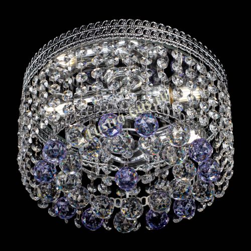 Люстра Флоренция шар №2 фиолетовая в Симферополе Гусь Хрустальный