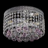 Люстра Флоренция шар №2 розовая в Симферополе