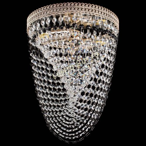 Люстра Флоренция Водоворот черная в Симферополе Гусь Хрустальный