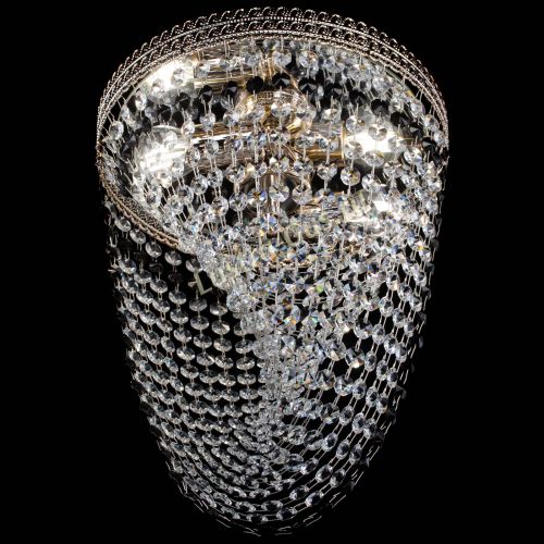 Люстра Флоренция Водоворот черная в Симферополе Гусь Хрустальный