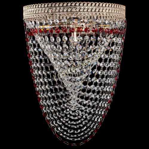 Люстра Флоренция Водоворот красная в Симферополе Гусь Хрустальный