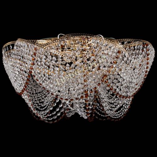 Люстра Галактика №4 чайная в Симферополе Гусь Хрустальный