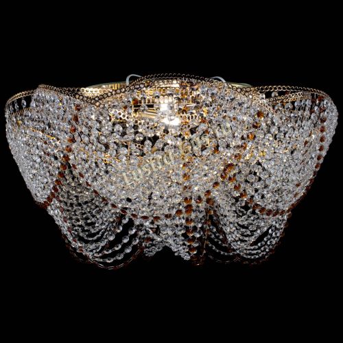 Люстра Галактика №4 чайная в Симферополе Гусь Хрустальный