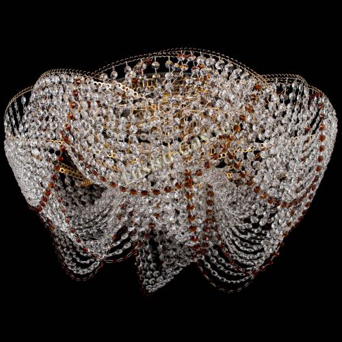 Люстра Галактика №4 чайная в Симферополе Гусь Хрустальный