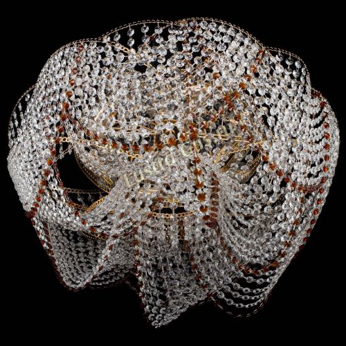 Люстра Галактика №4 чайная в Симферополе Гусь Хрустальный