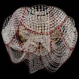 Люстра Галактика №4 красная в Симферополе