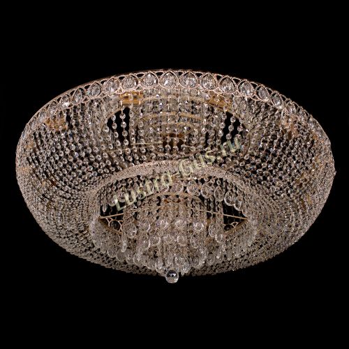 Люстра Капель 008 - 12 ламп в Симферополе Гусь Хрустальный