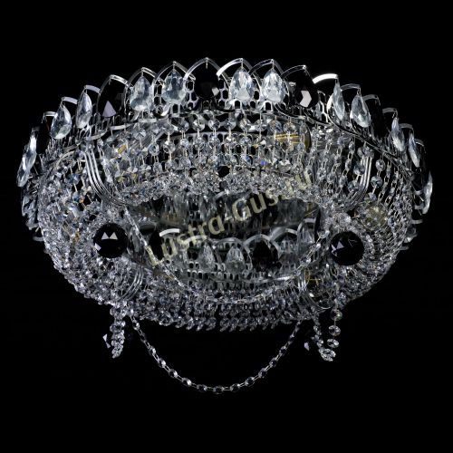 Люстра Глория №1 черная в Симферополе Гусь Хрустальный