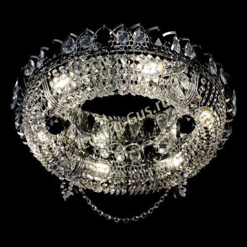 Люстра Глория №1 черная в Симферополе Гусь Хрустальный