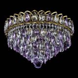 Люстра Грация №1 под бронзу фиолетовая в Симферополе