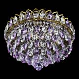 Люстра Грация №1 под бронзу фиолетовая в Симферополе