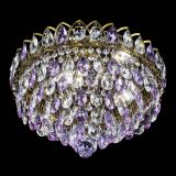 Люстра Грация №1 под бронзу фиолетовая в Симферополе