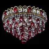 Люстра Грация №1 под бронзу красная в Симферополе