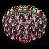 Люстра Грация №1 под бронзу красная в Симферополе
