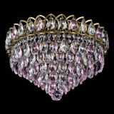 Люстра Грация №1 под бронзу розовая в Симферополе