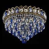 Люстра Грация №1 под бронзу синяя в Симферополе