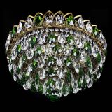 Люстра Грация №1 под бронзу зеленая в Симферополе