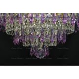 Люстра Ромашка Хризантема фиолетовая большой карашдаш в Симферополе