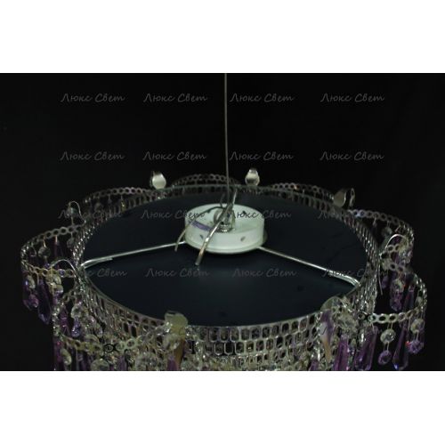 Люстра Ромашка Хризантема фиолетовая большой карашдаш в Симферополе Гусь Хрустальный