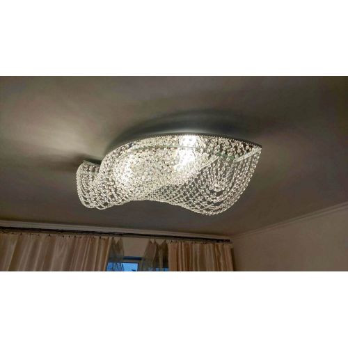 Люстра Хрустальная Волна в Симферополе Гусь Хрустальный