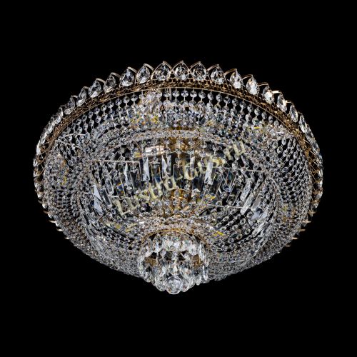 Люстра Хрустальный Каскад №1  700 мм в Симферополе Гусь Хрустальный