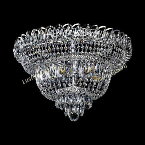 Люстра Хрустальный Каскад №1  в Симферополе Гусь Хрустальный