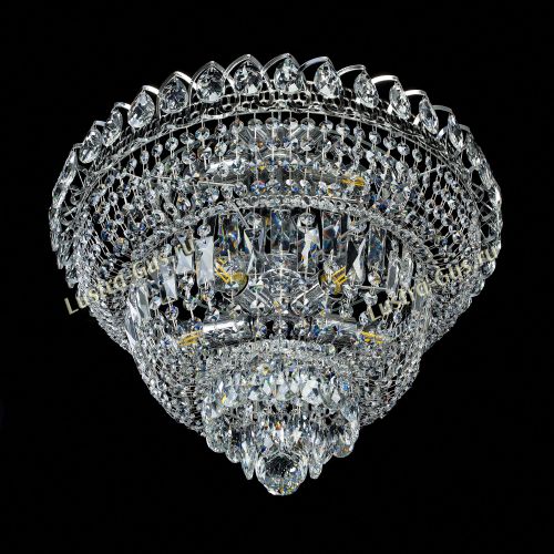 Люстра Хрустальный Каскад №1  в Симферополе Гусь Хрустальный