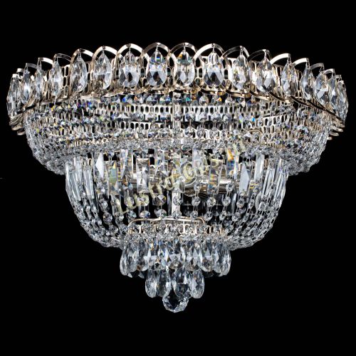 Люстра Хрустальный Каскад №1  в Симферополе Гусь Хрустальный