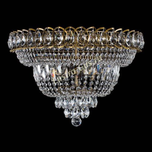 Люстра Хрустальный Каскад №1 под бронзу в Симферополе Гусь Хрустальный