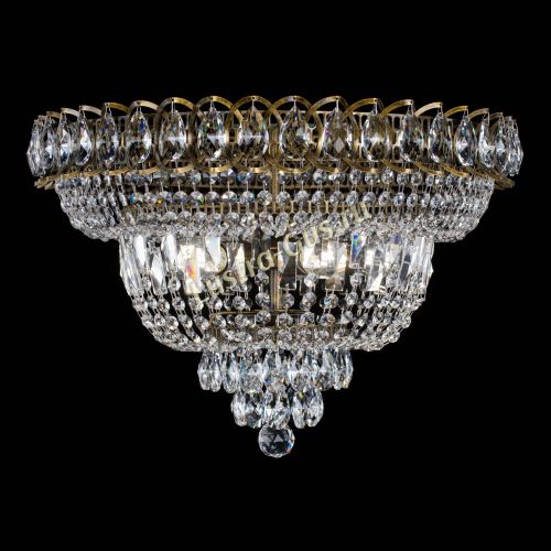 Люстра Хрустальный Каскад №1 под бронзу в Симферополе Гусь Хрустальный