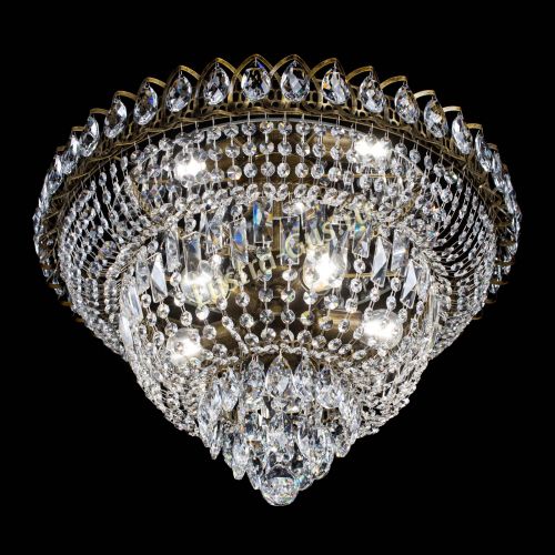 Люстра Хрустальный Каскад №1 под бронзу в Симферополе Гусь Хрустальный